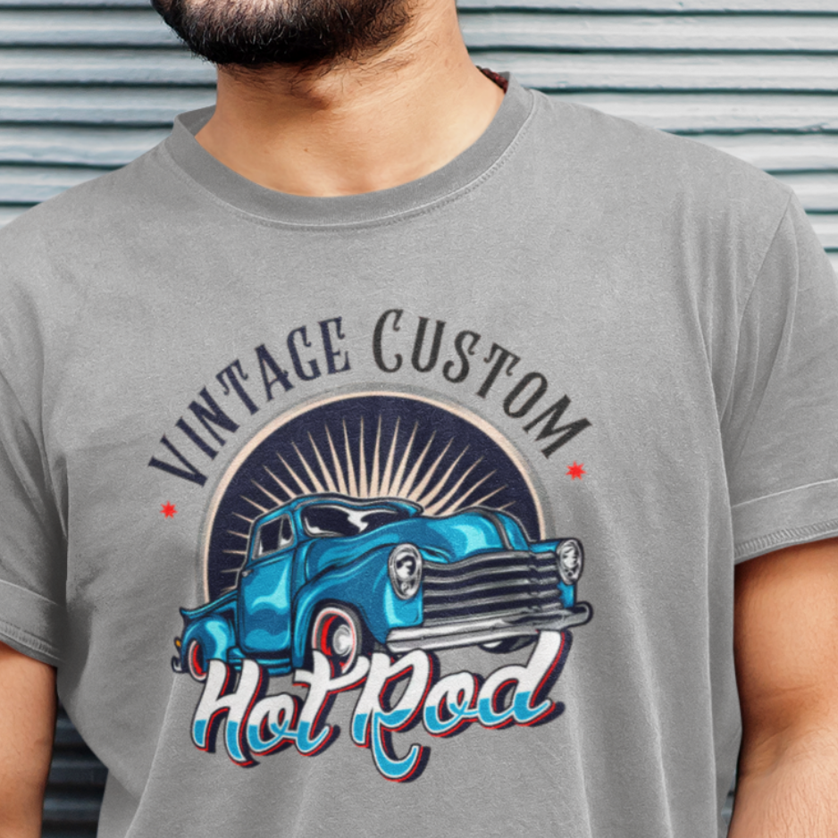 Camiseta Quality Vintage Custom – Chevy 3100 Boca de Sapo Unissex