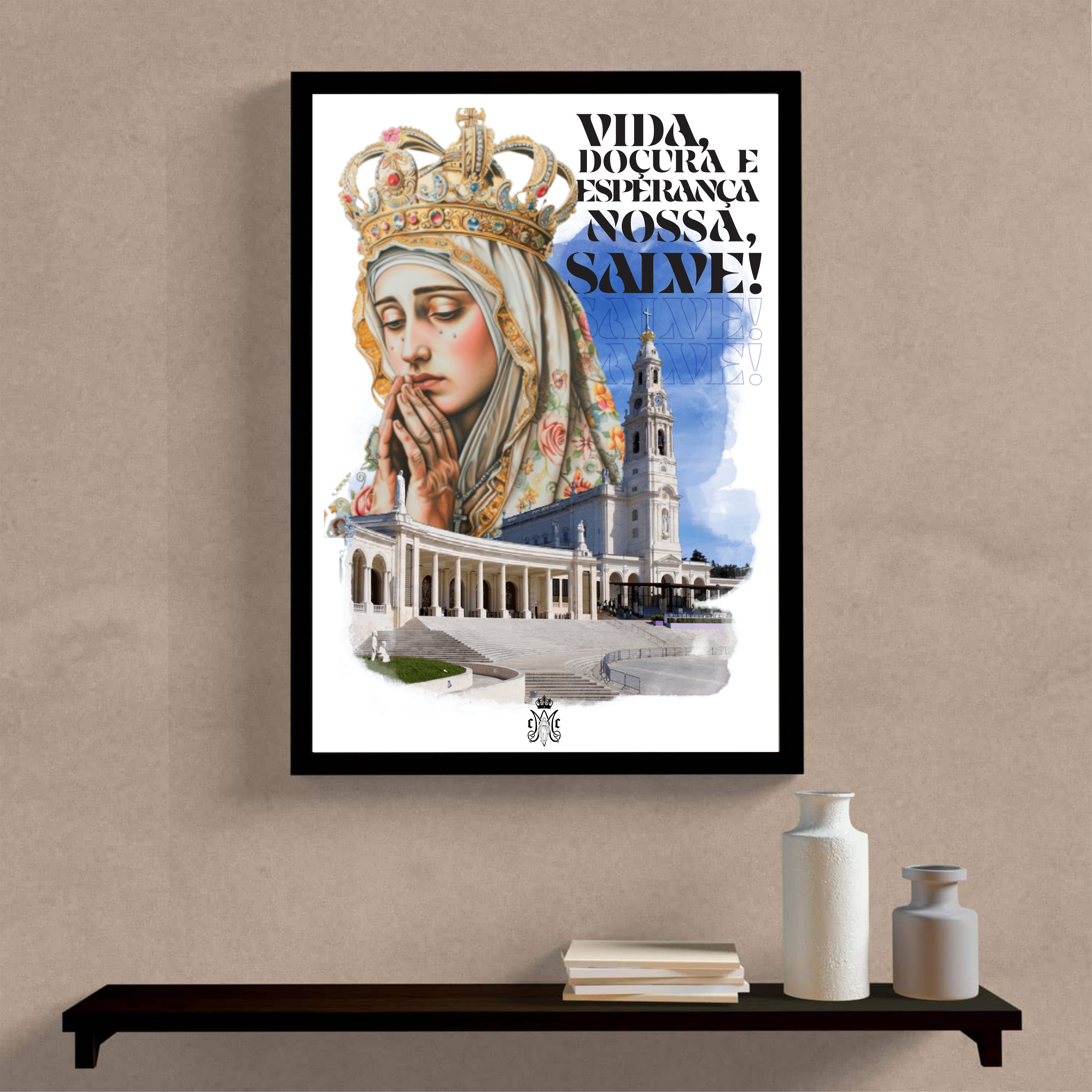 POSTER Salve Rainha