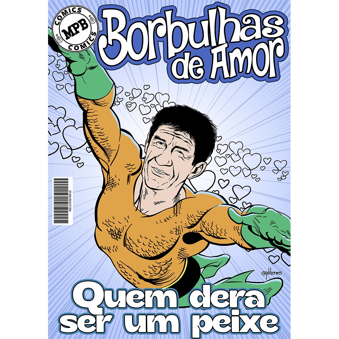CAMISETA FAGNER (MPB Comics)
