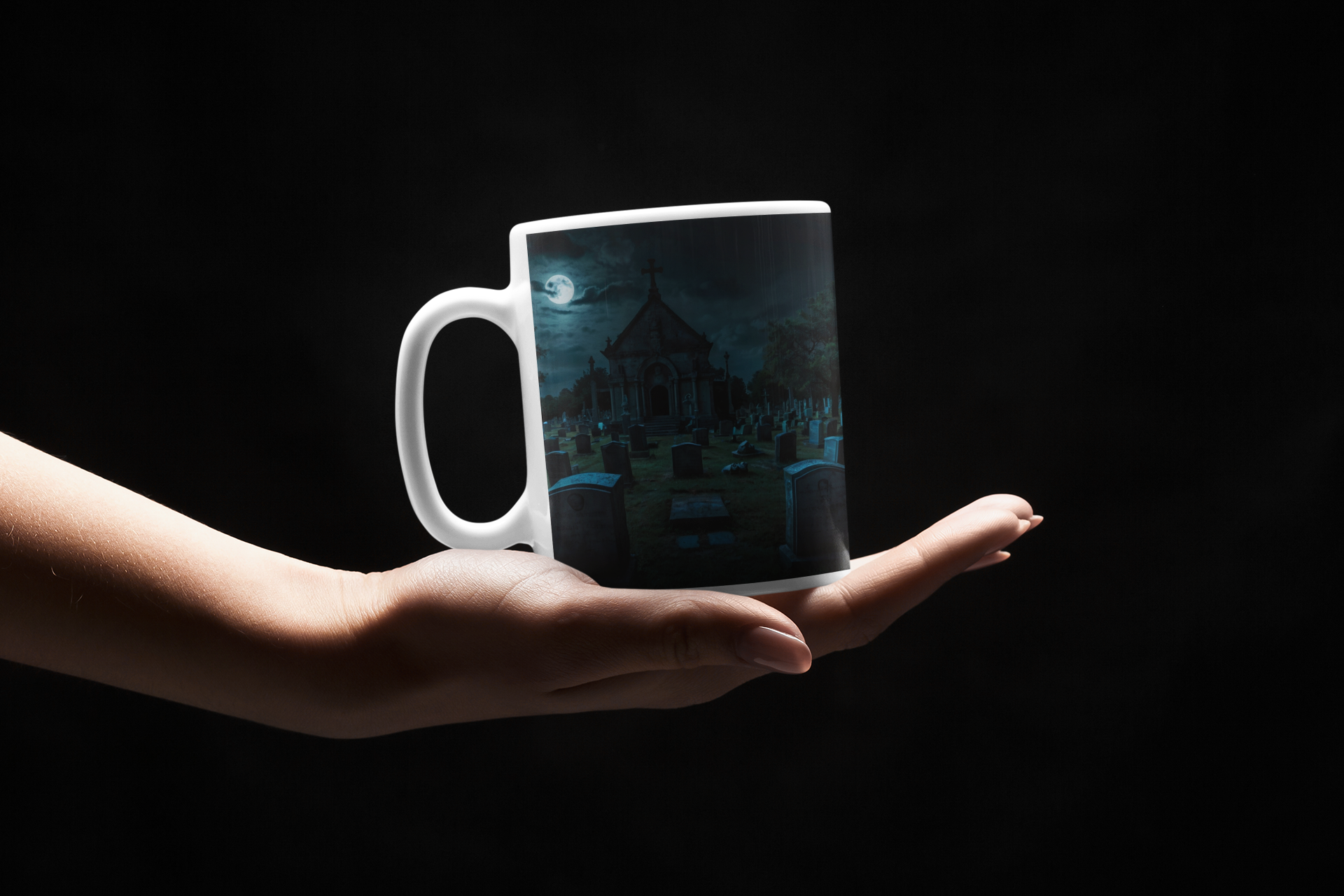 Caneca imagem cemitério