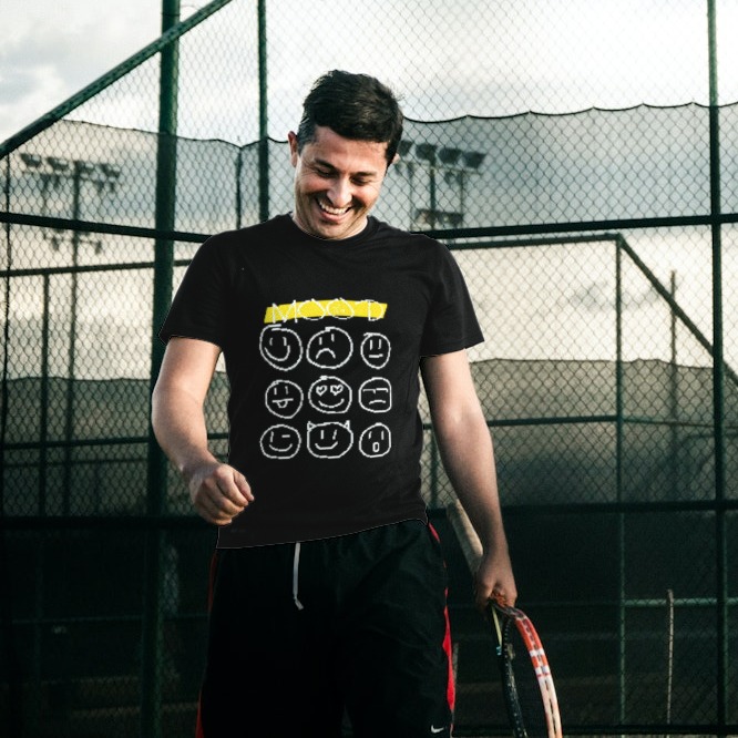 T-SHIRT MOOD SMILEY