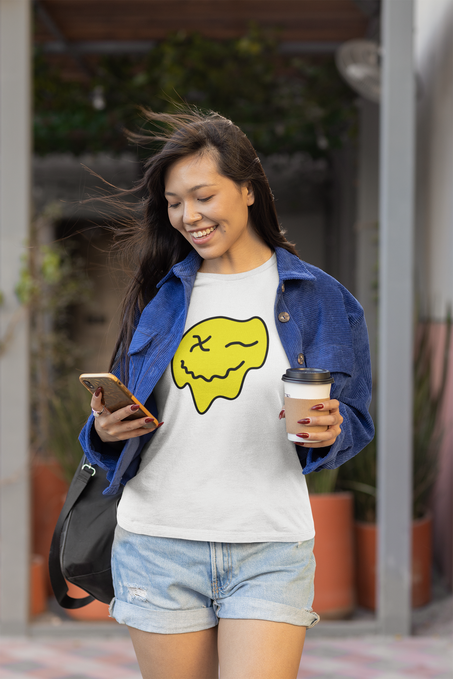 T-SHIRT COLOR SMILEY