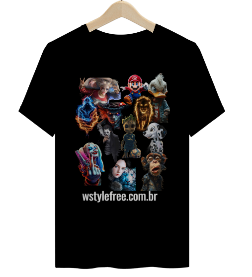 T-Shirt Wstylefree.com.br