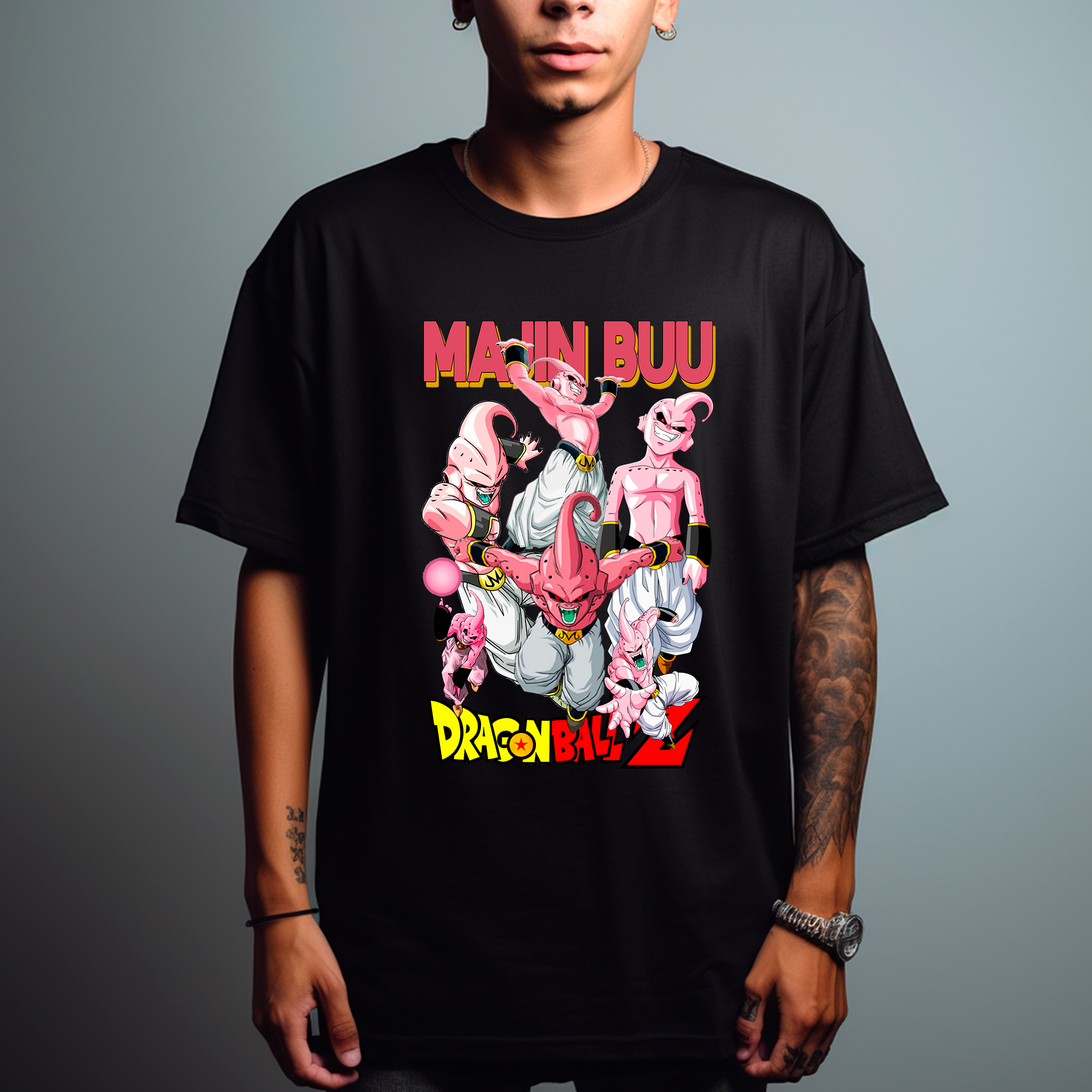 Camiseta Dragon Ball Z Ma Jin BUU