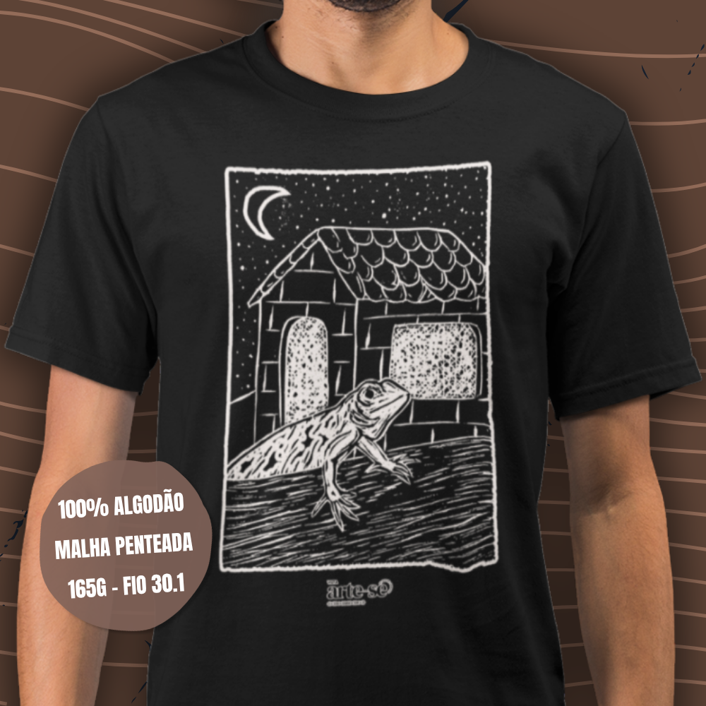 Camiseta - Calango no quintal