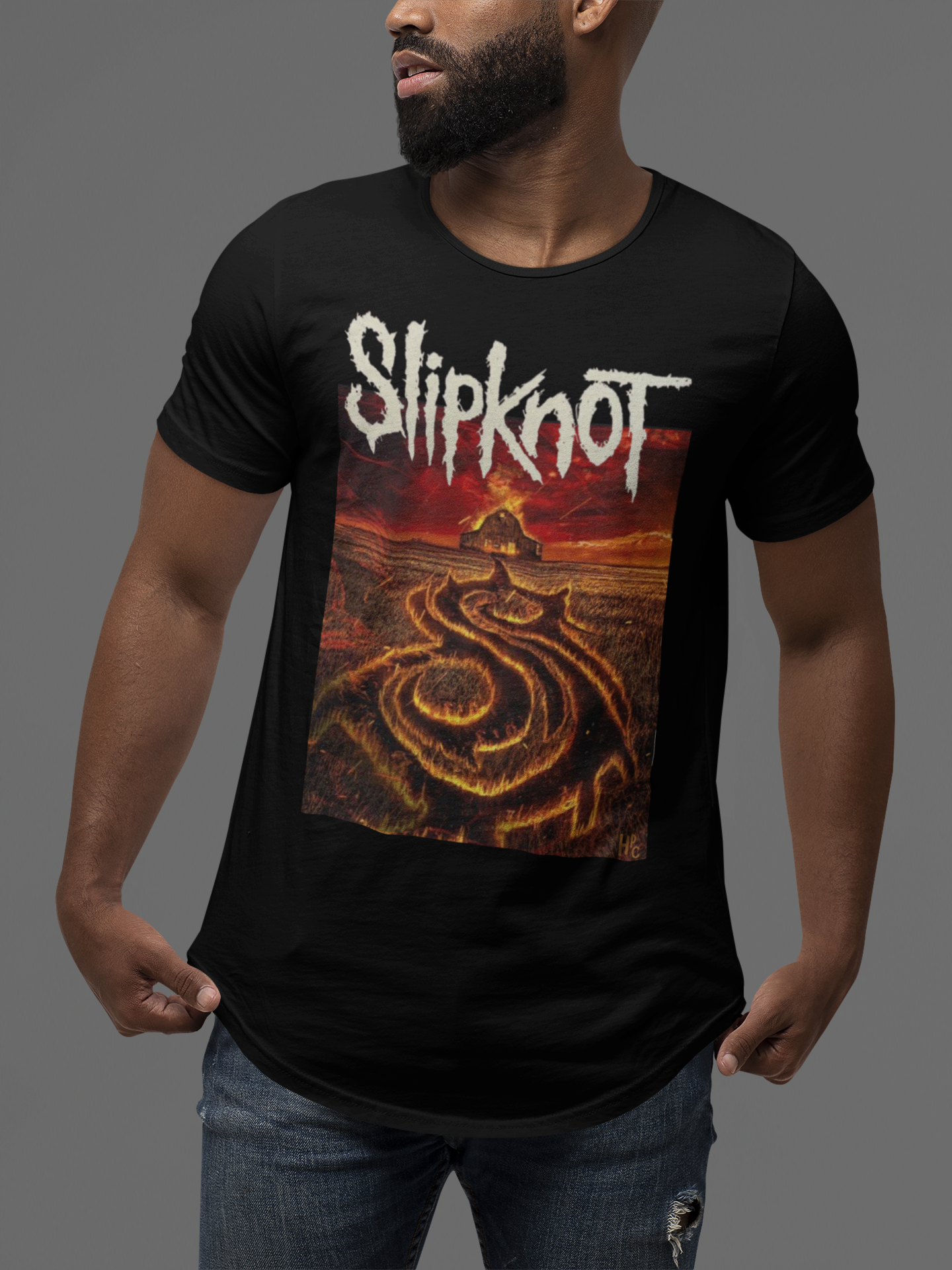 CAMISETA SLIPKNOT FARM LOGO
