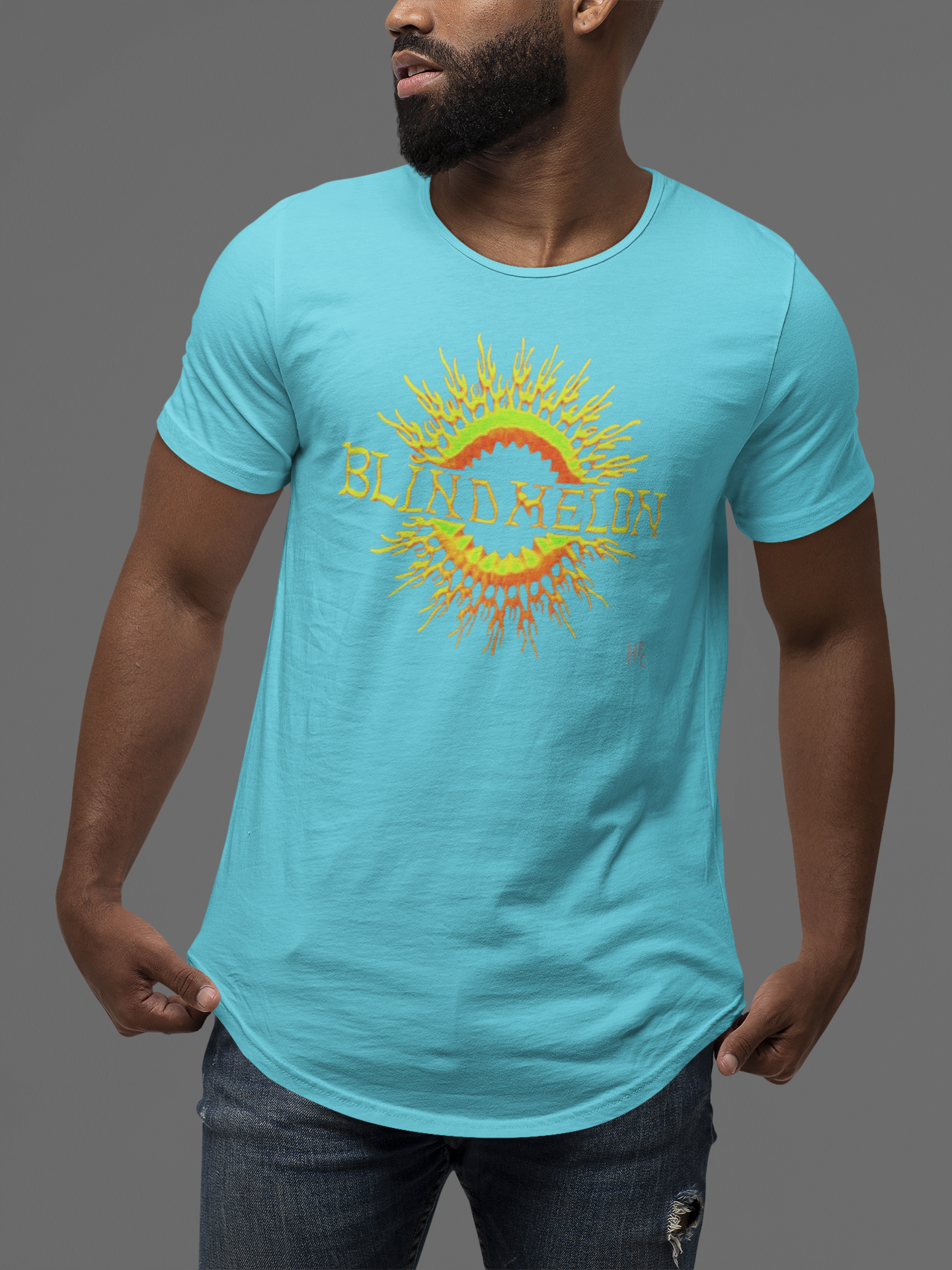 CAMISETA BLIND MELON LOGO