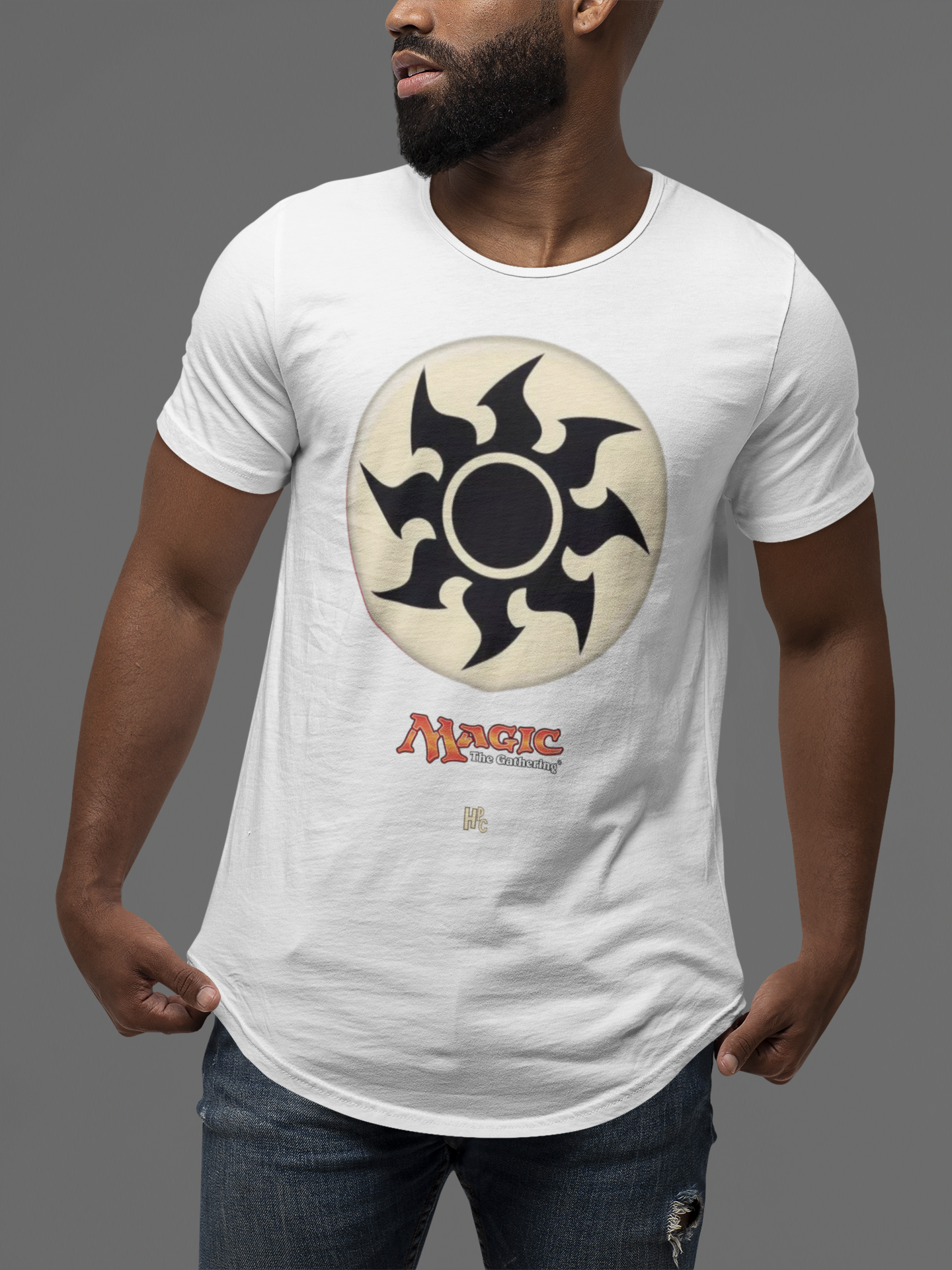 CAMISETA CARD GAME MANA BRANCA