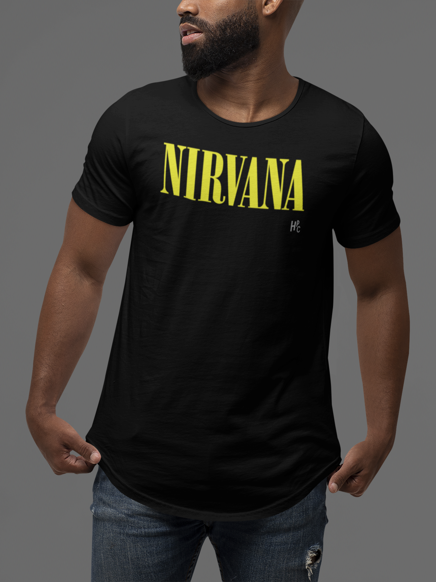 CAMISETA NIRVANA LOGO