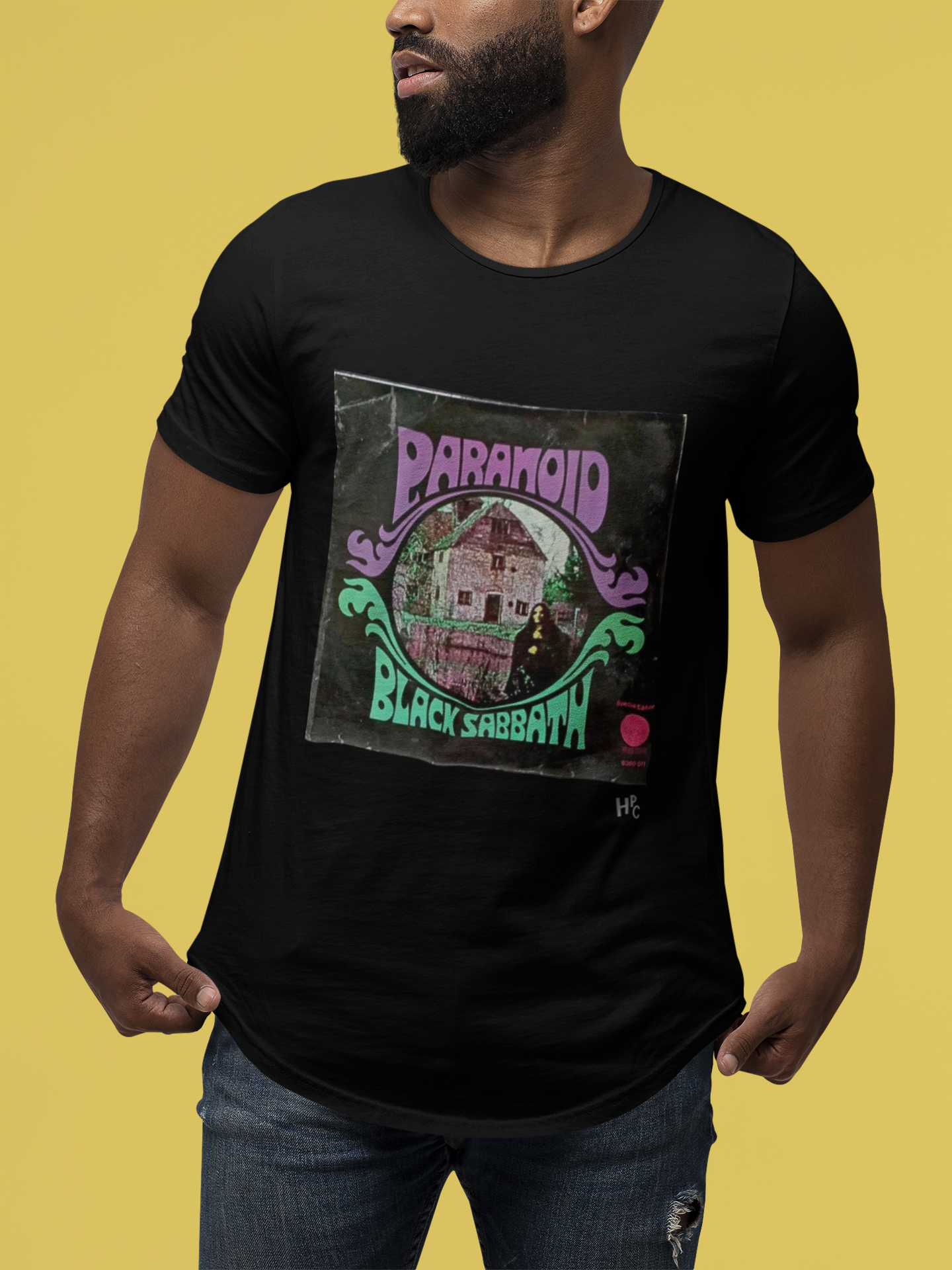 CAMISETA VINIL BLACK SABBATH - PARANOID