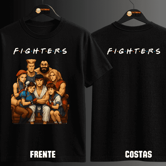 Nome do produto: Camiseta Street Fighters