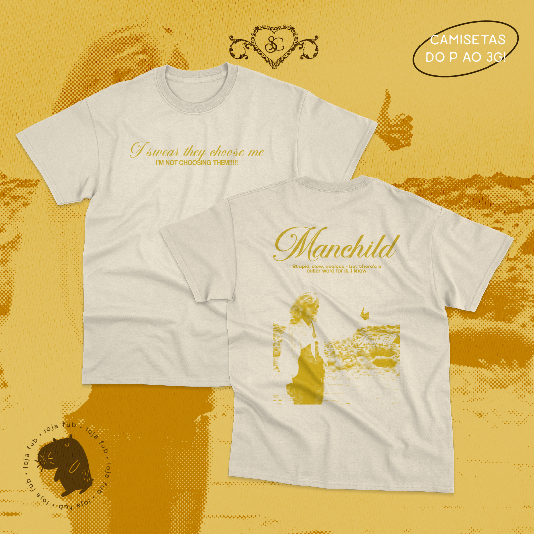 Camiseta They Choose Me Branco