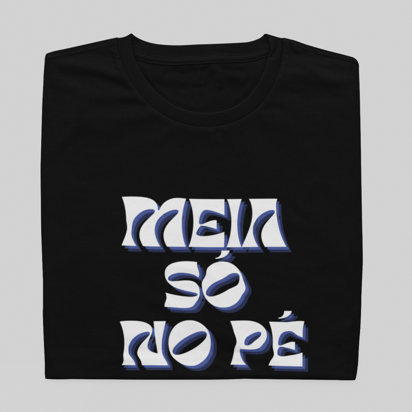 T- shirt Quality - Meia só no pé - COLORIDO