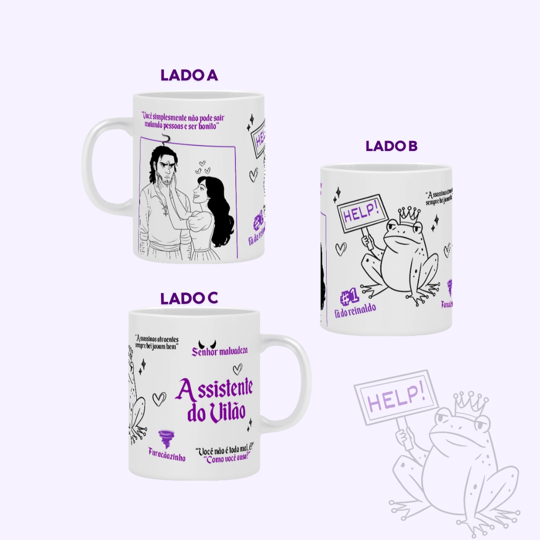 Assistente do Vilão- Caneca