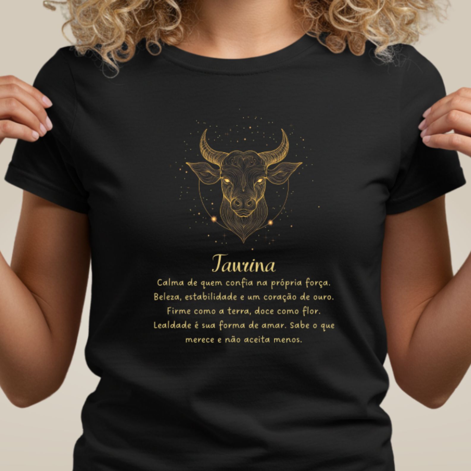 Camiseta Zodíaco - Taurina