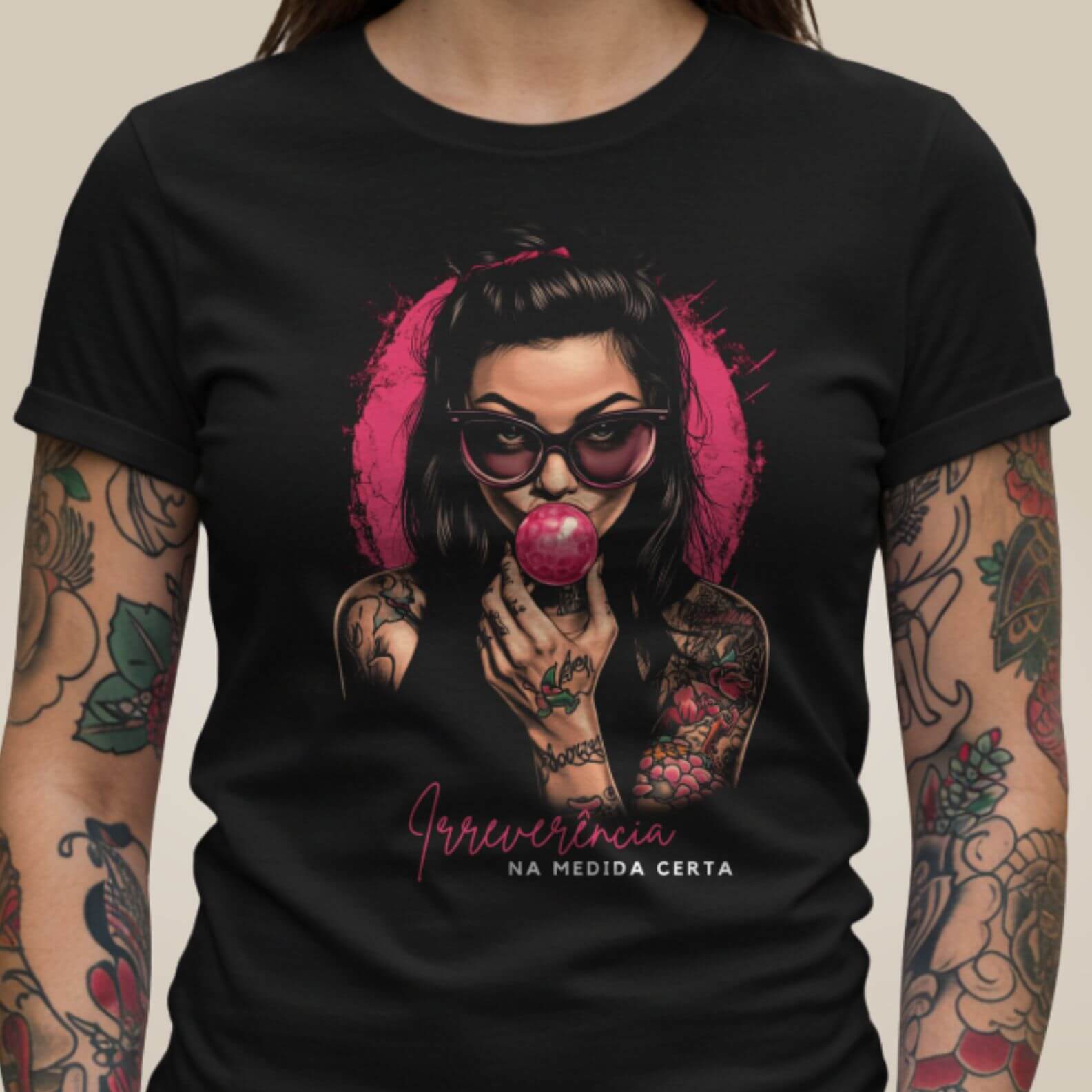 Camiseta Irreverência Na Medida Certa