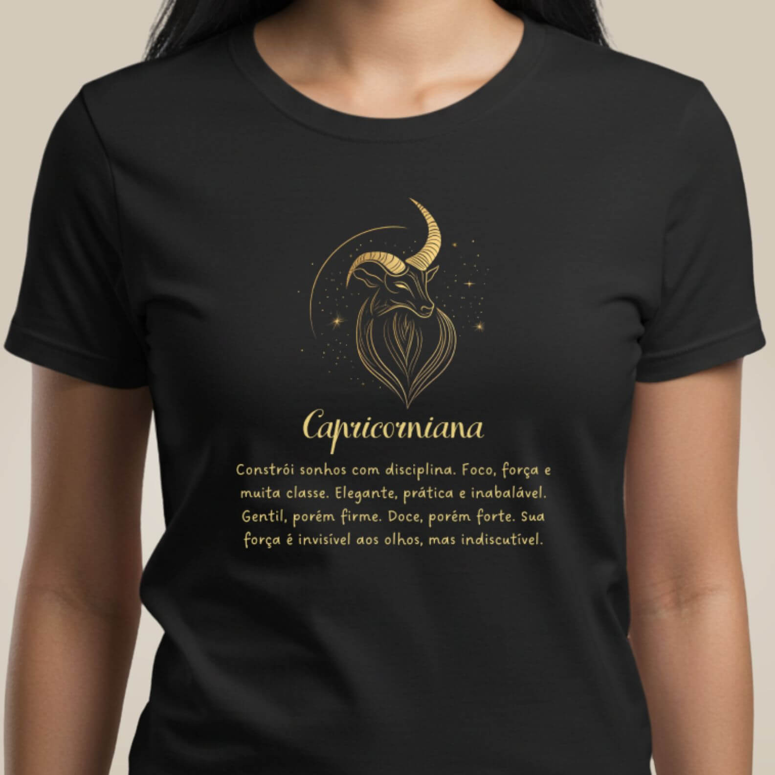 Camiseta Zodíaco - Capricorniana