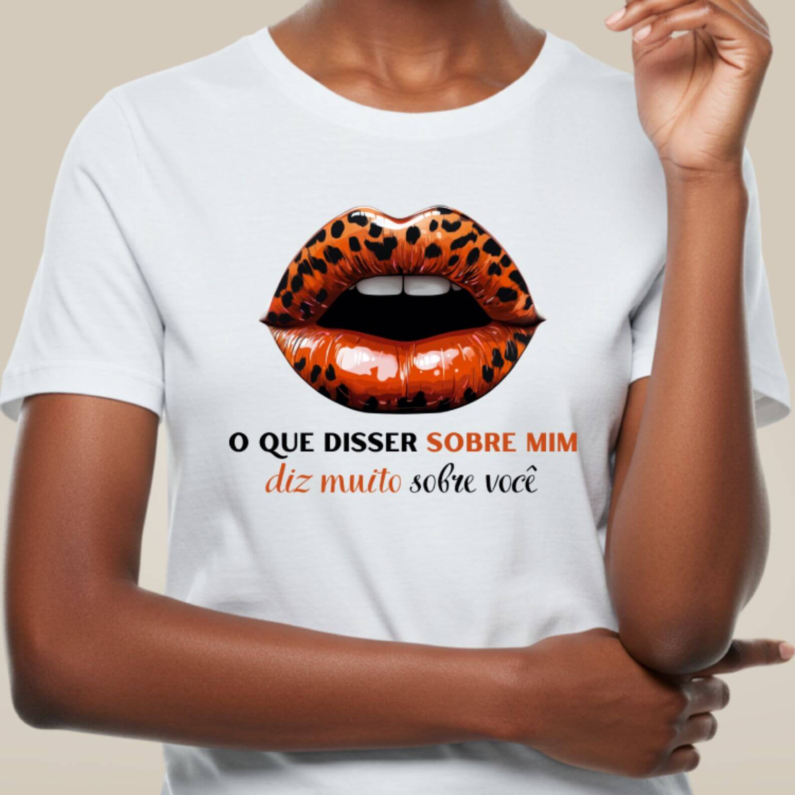 Camiseta Bocas - O Que Disser Sobre Mim