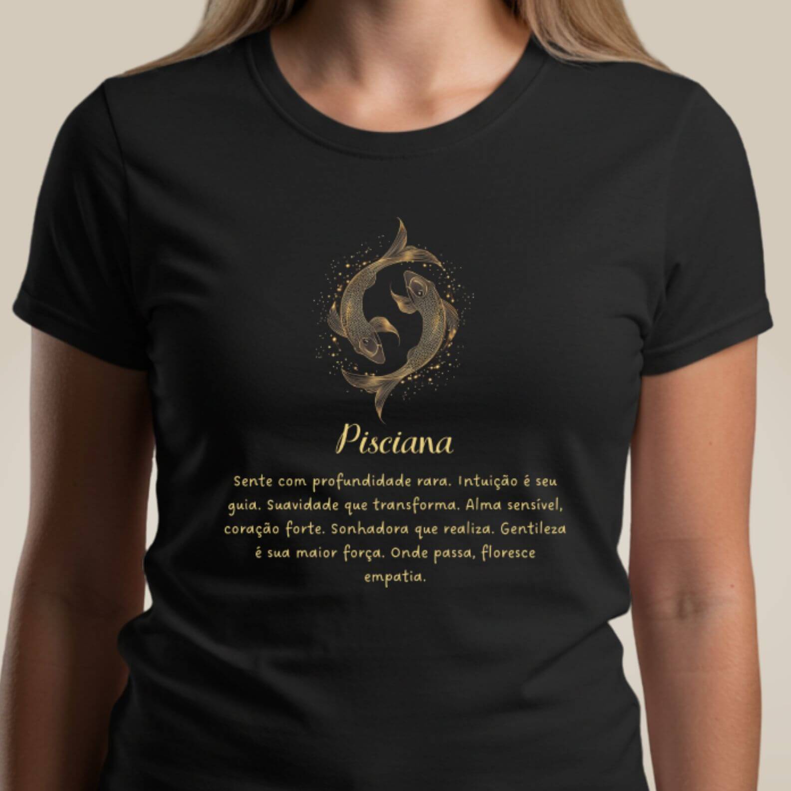 Camiseta Zodíaco - Pisciana