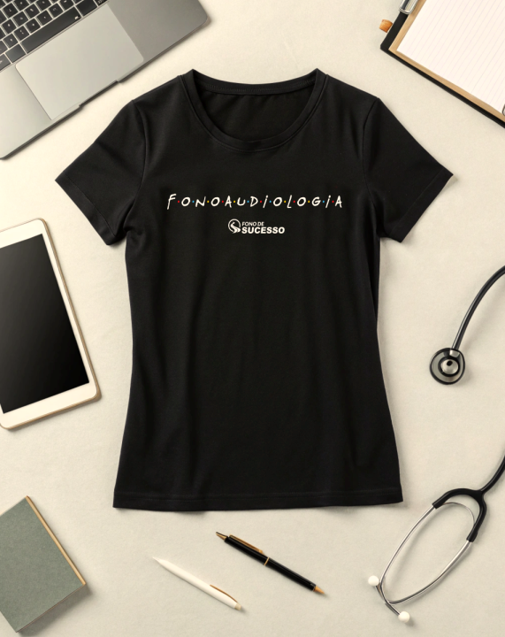 Camiseta FONOFRIENDS - Unissex - Cores Escuras