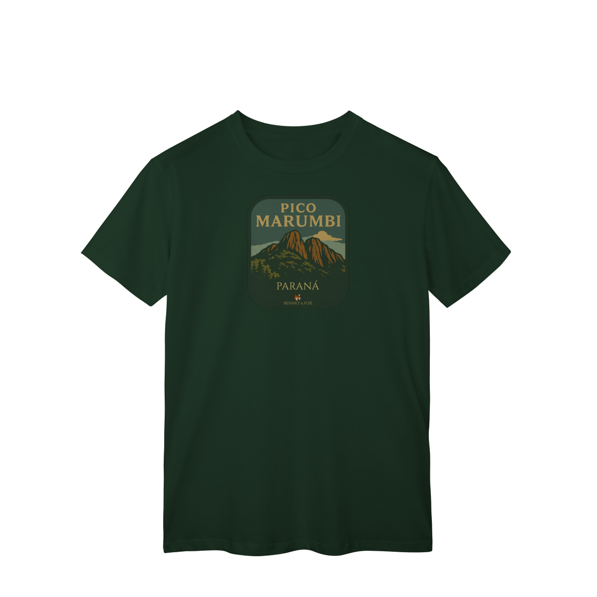 Camiseta Unissex Pico Marumbi | Montanhismo Clássico