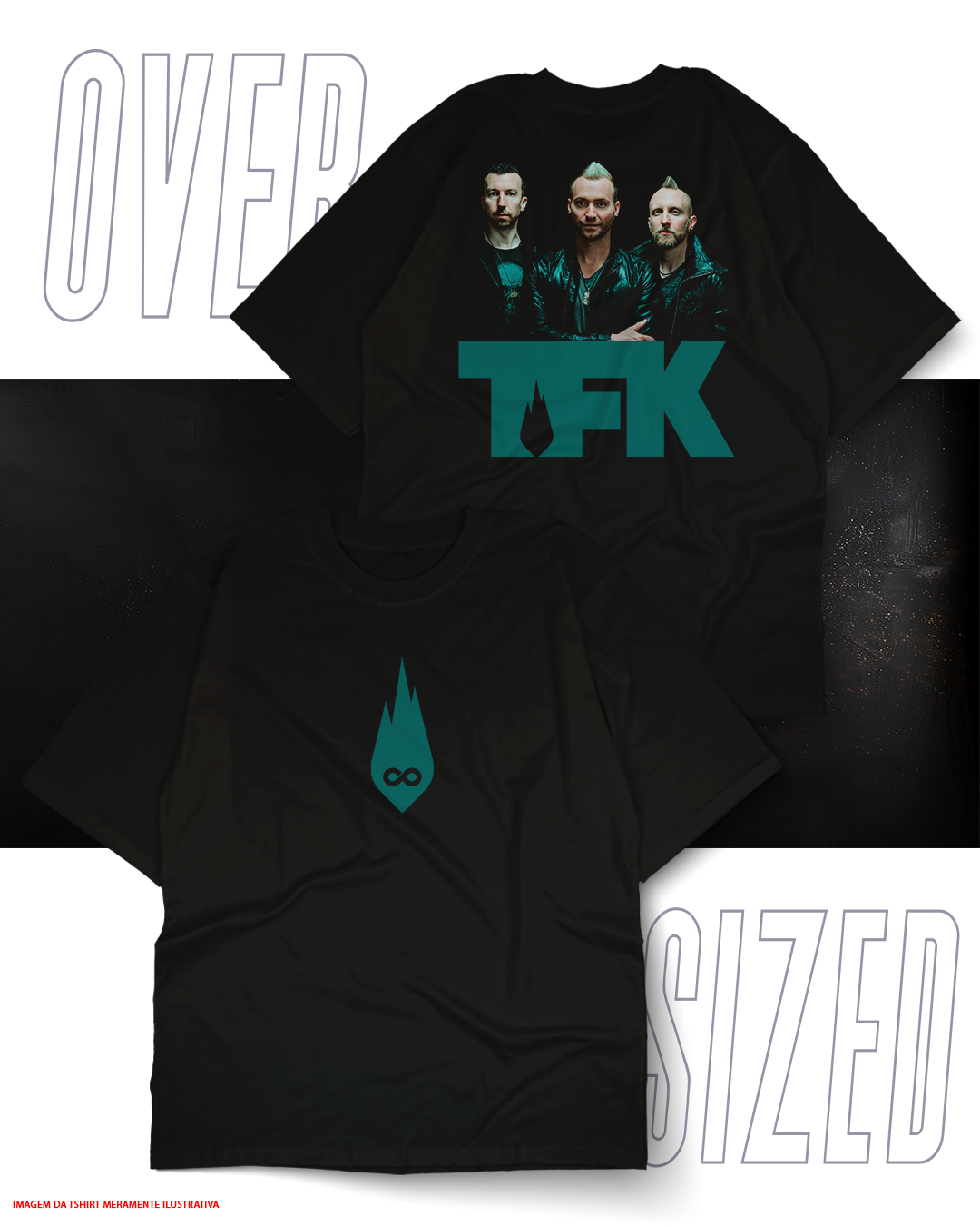 Oversized Unissex - Thousand Foot Krutch