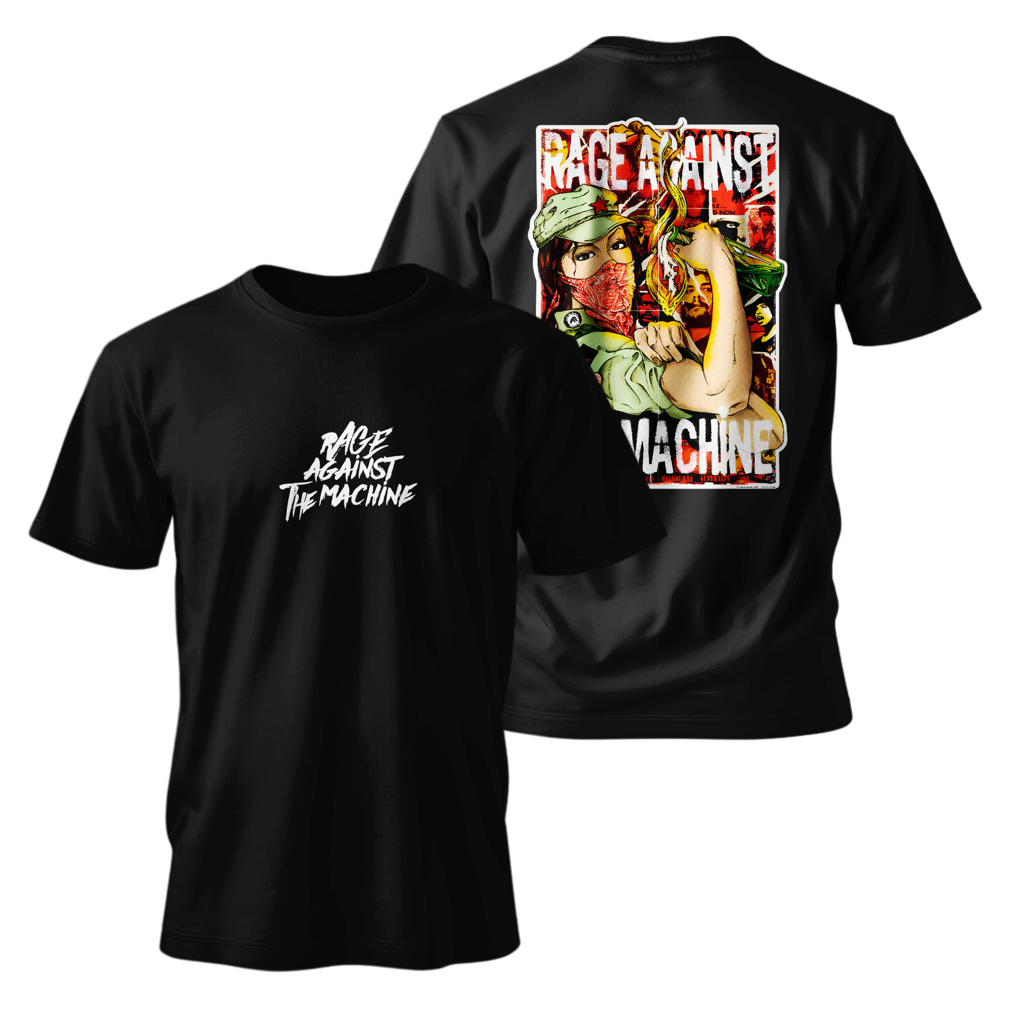 Camiseta Premium - Rage Against The Machine