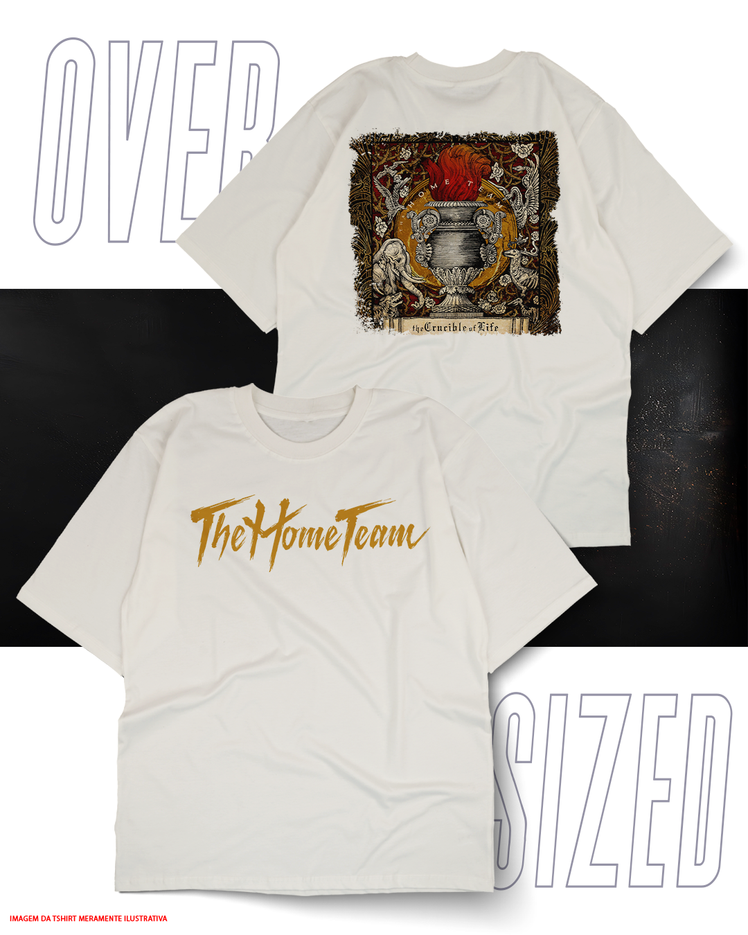 Oversized Unissex - The Home Team