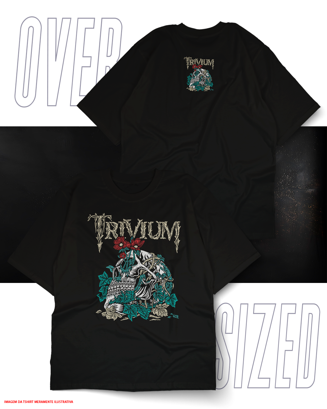 Oversized Unissex - Trivium