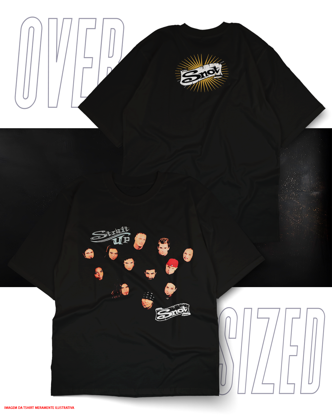 Oversized Unissex - Snot