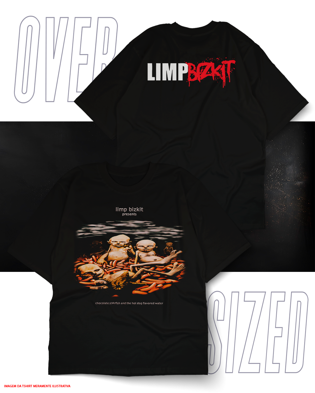 Oversized Unissex - Limpbizkit