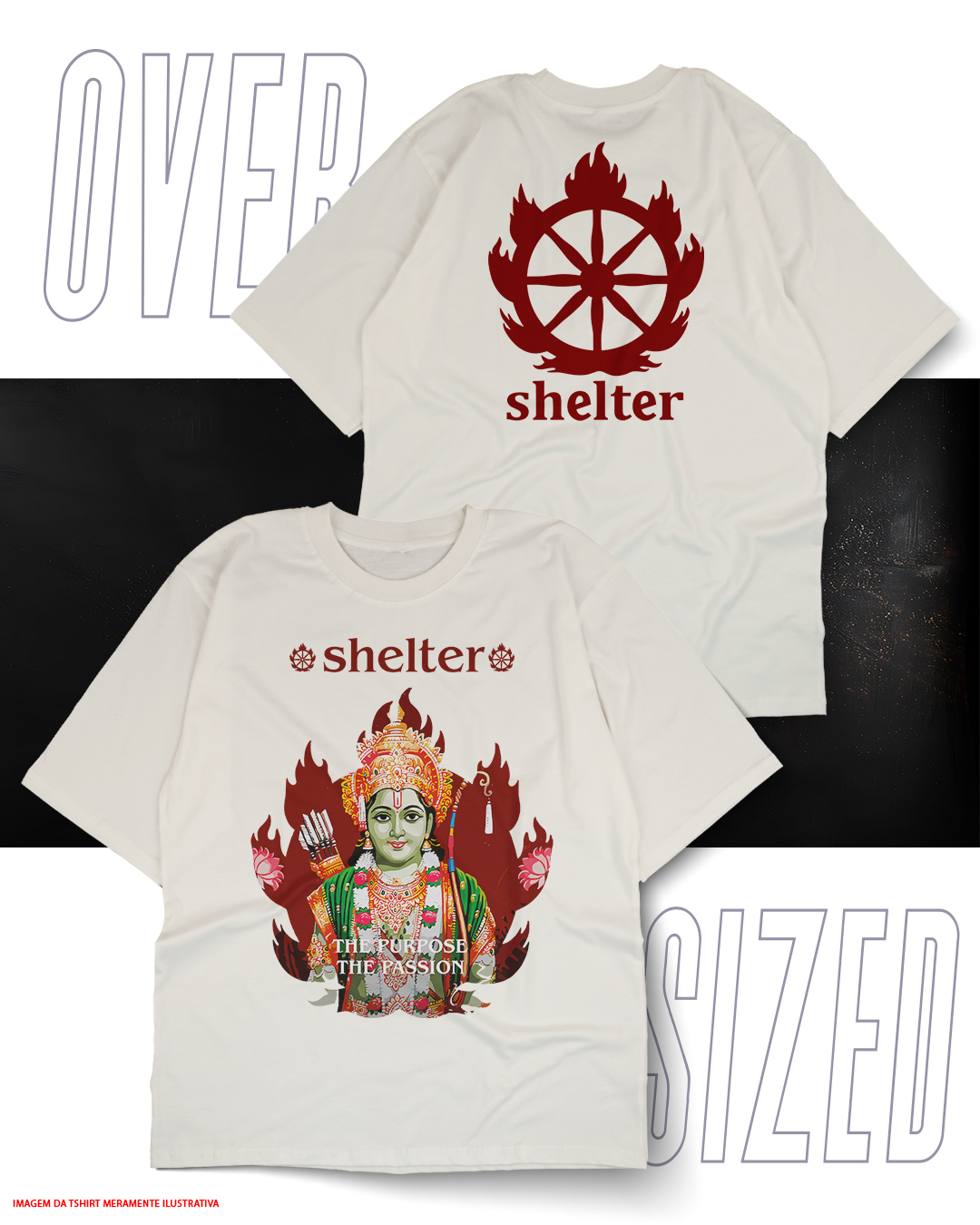 Oversized Unissex - Shelter