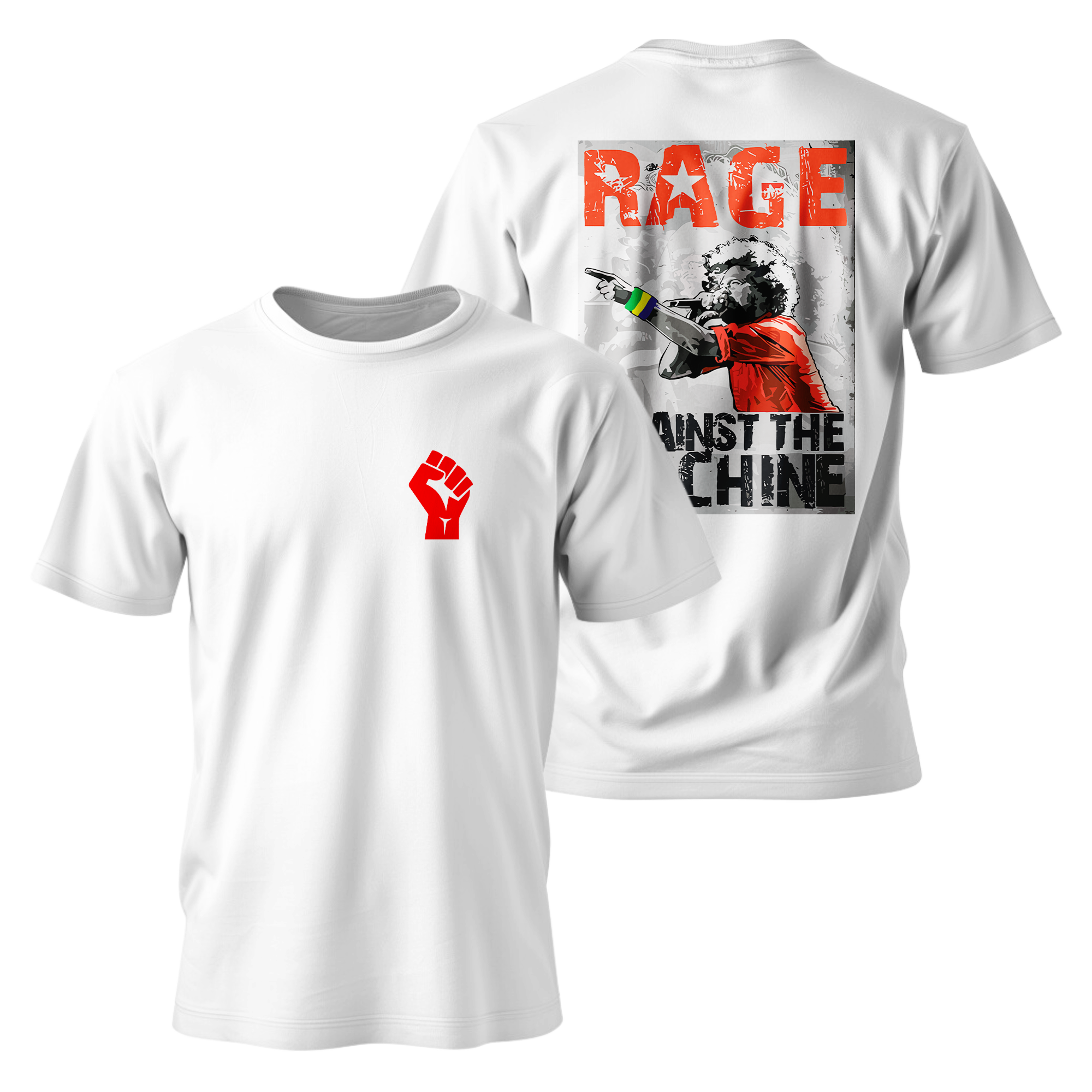 Camiseta Premium - Rage Against The Machine