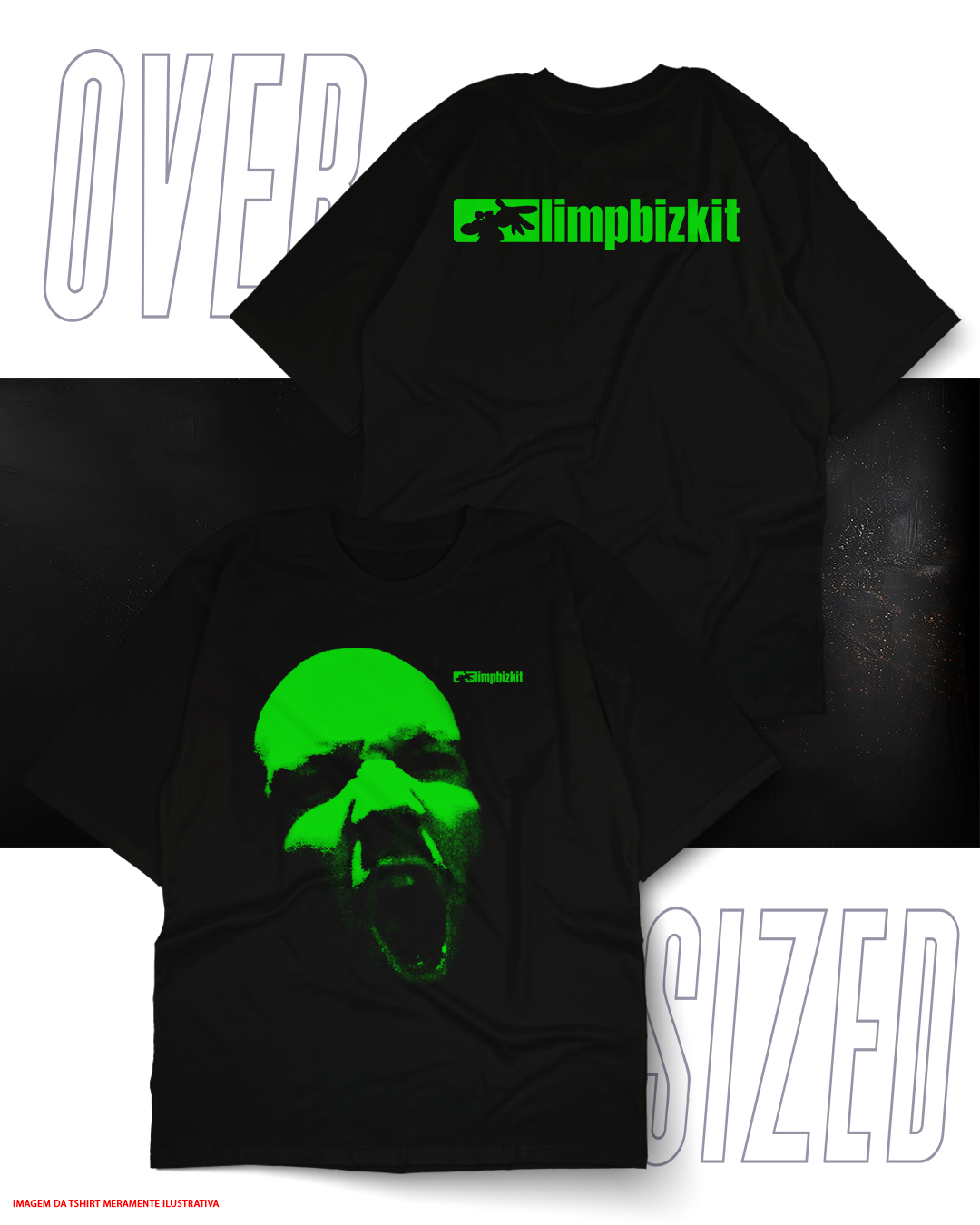 Oversized Unissex - Limpbizkit