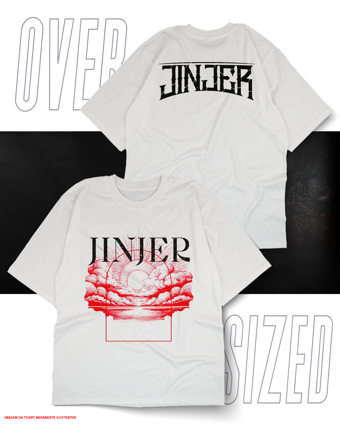 Oversized Unissex - Jinjer