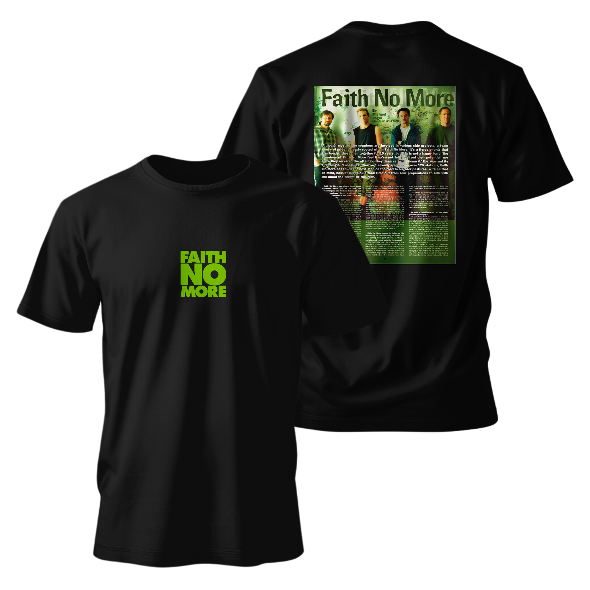 Camiseta Premium - Faith No More