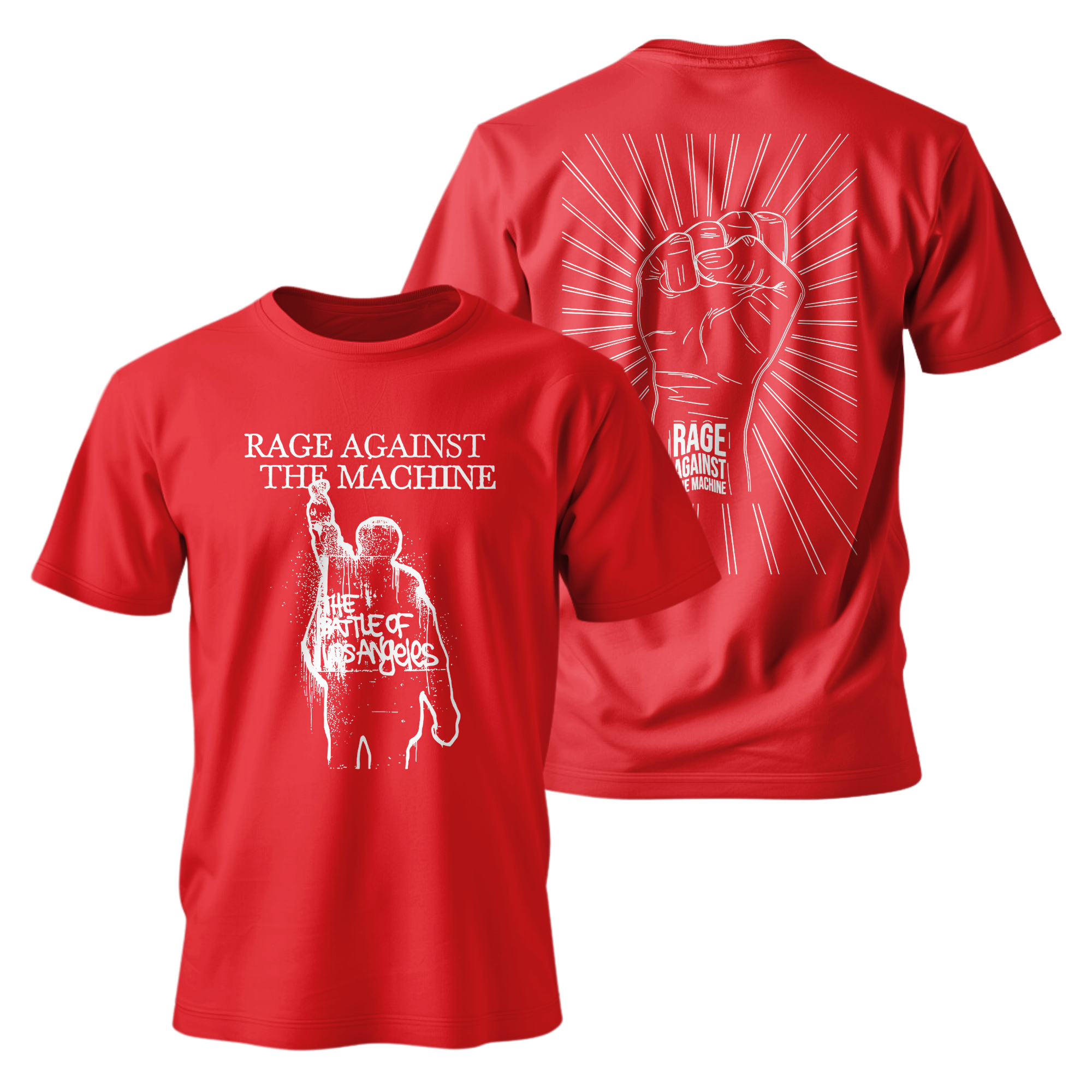 Camiseta Premium - Rage Against The Machine