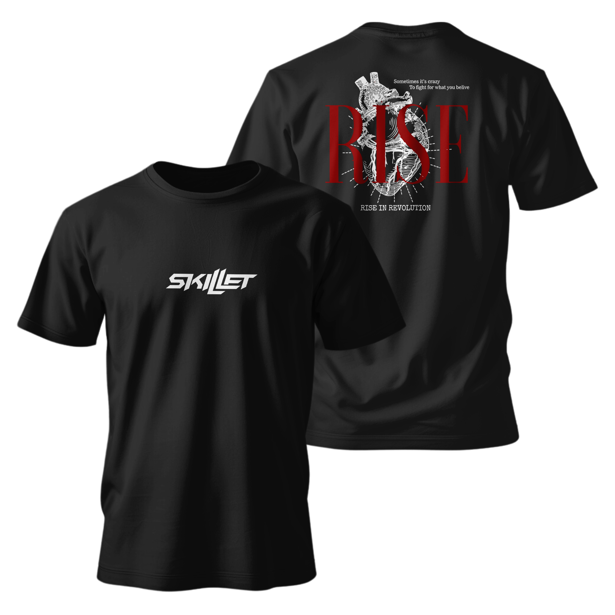 Camiseta Premium - Skillet