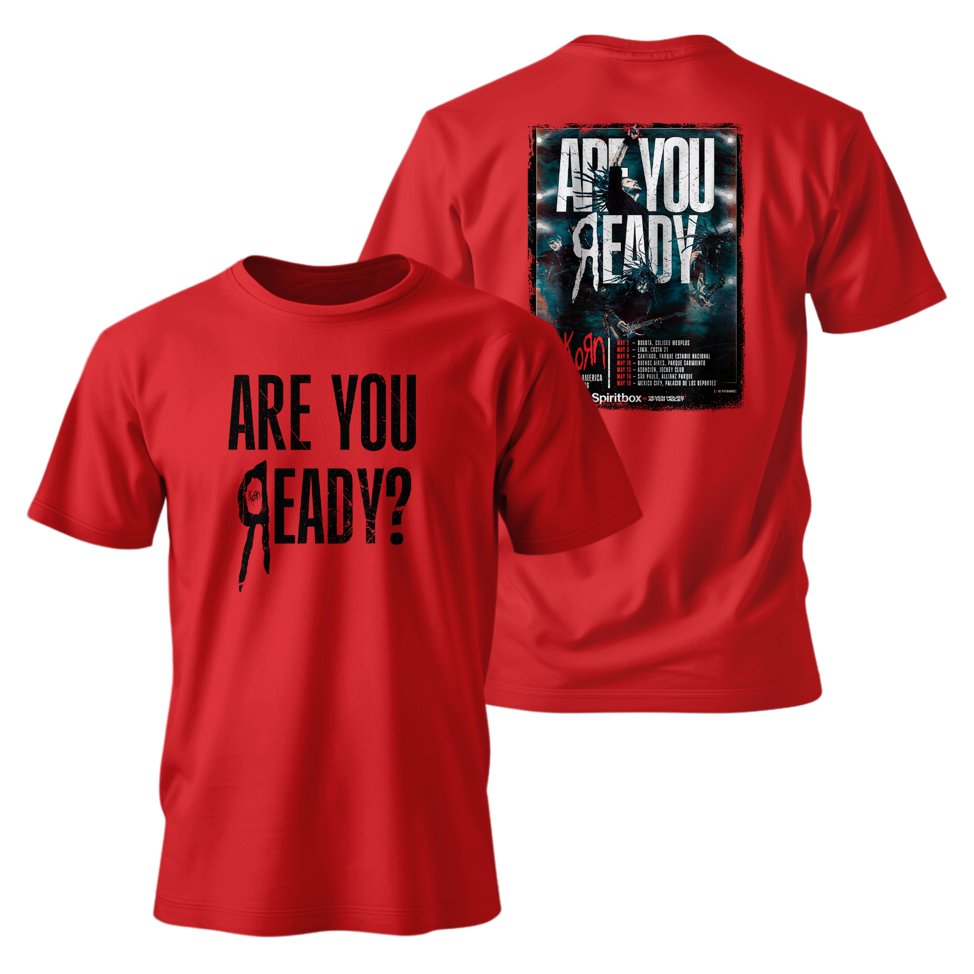 Camiseta Premium - Korn Latin América 2026