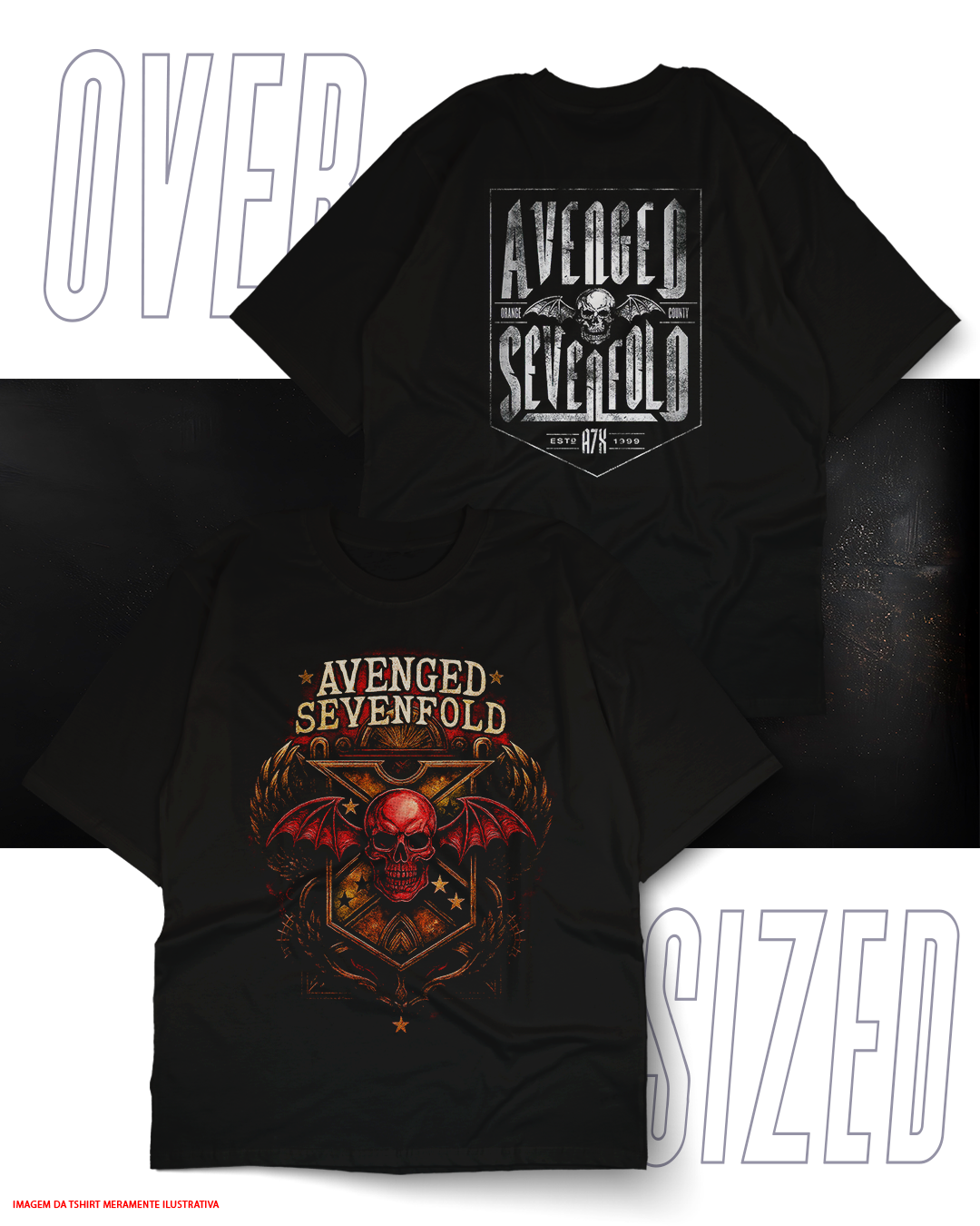 Oversized Unissex - Avenged Sevenfold