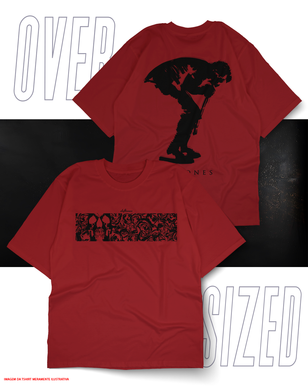 Oversized Unissex - Deftones