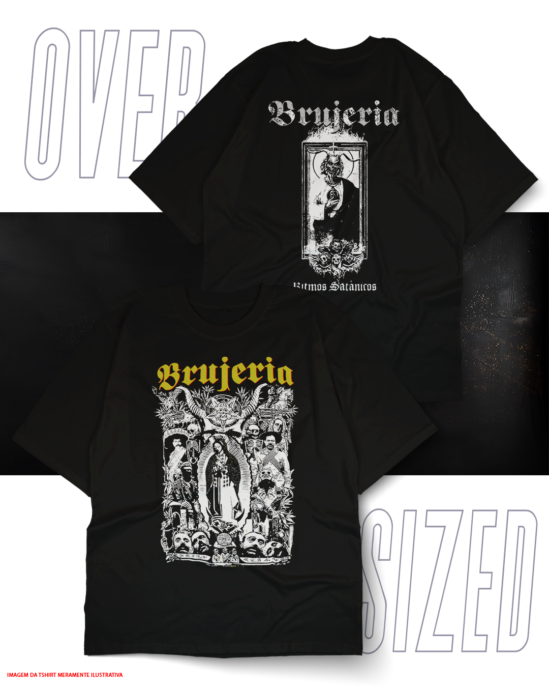 Oversized Unissex - Brujeria