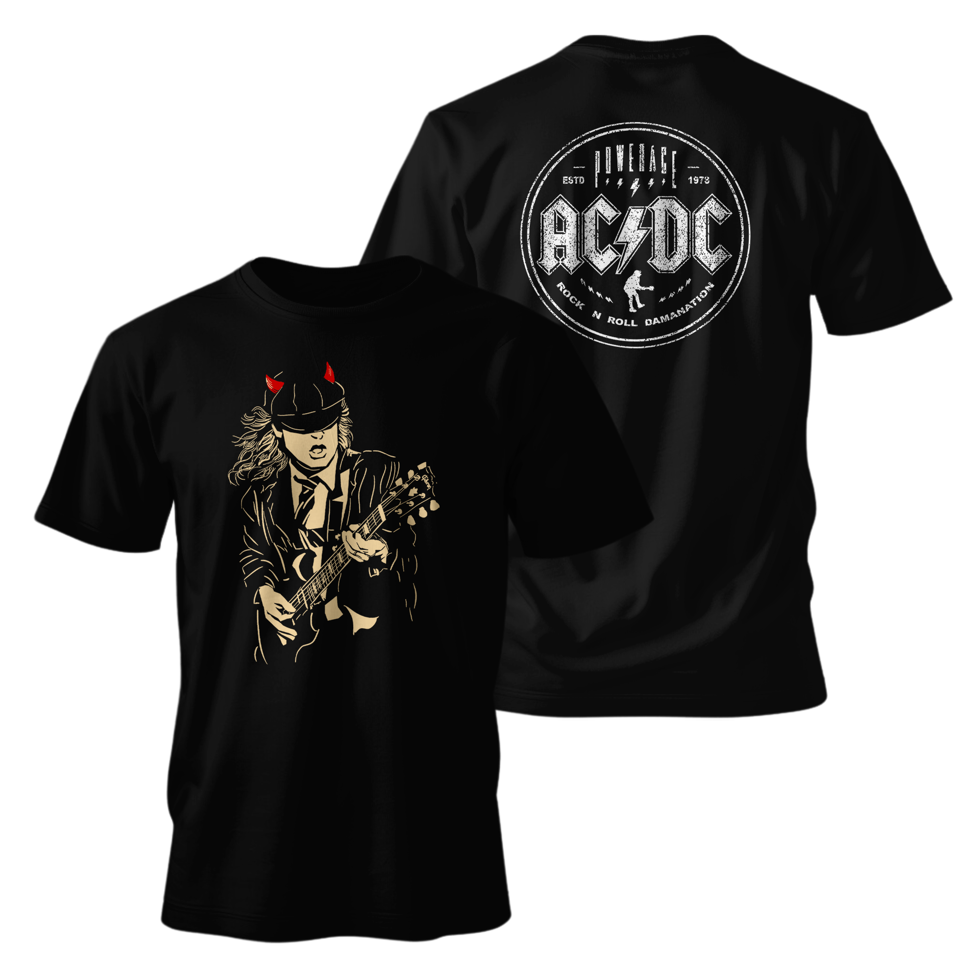 Camiseta Premium - AC DC