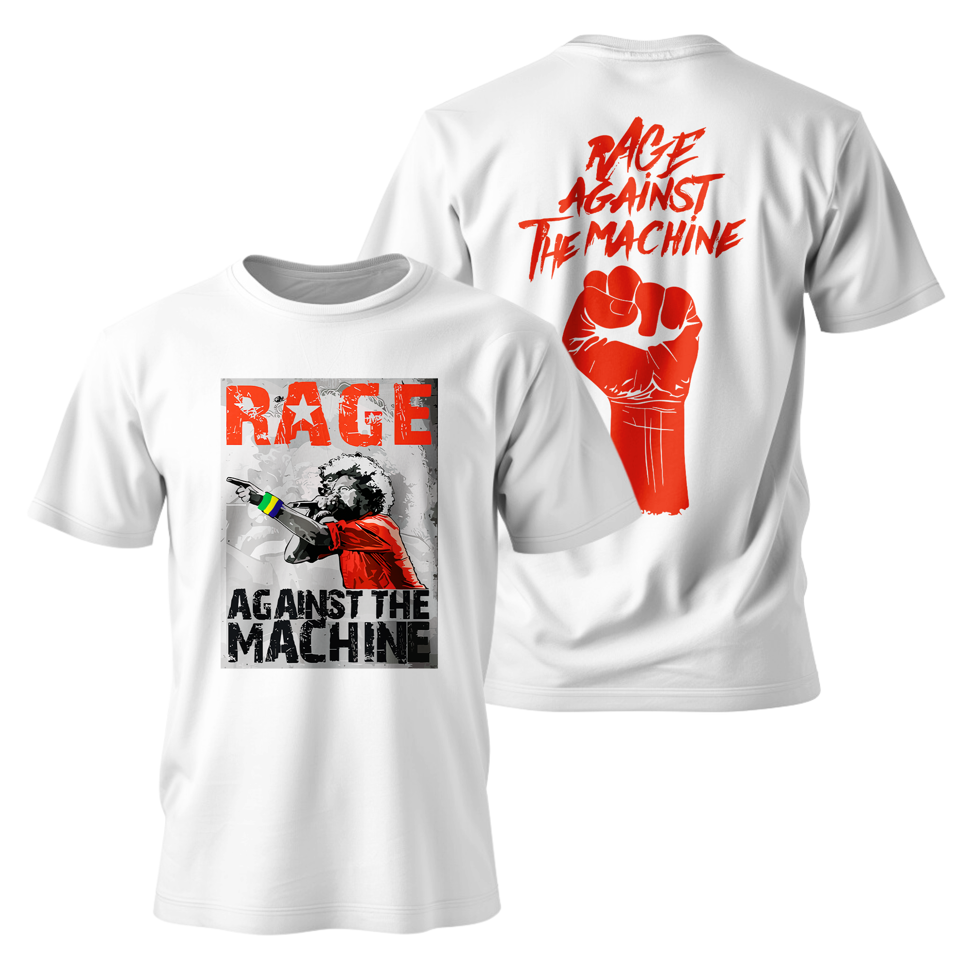 Camiseta Premium - Rage Against The Machine