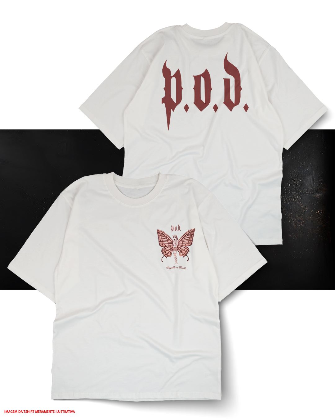 Oversized Unissex - POD - Payable On Death 