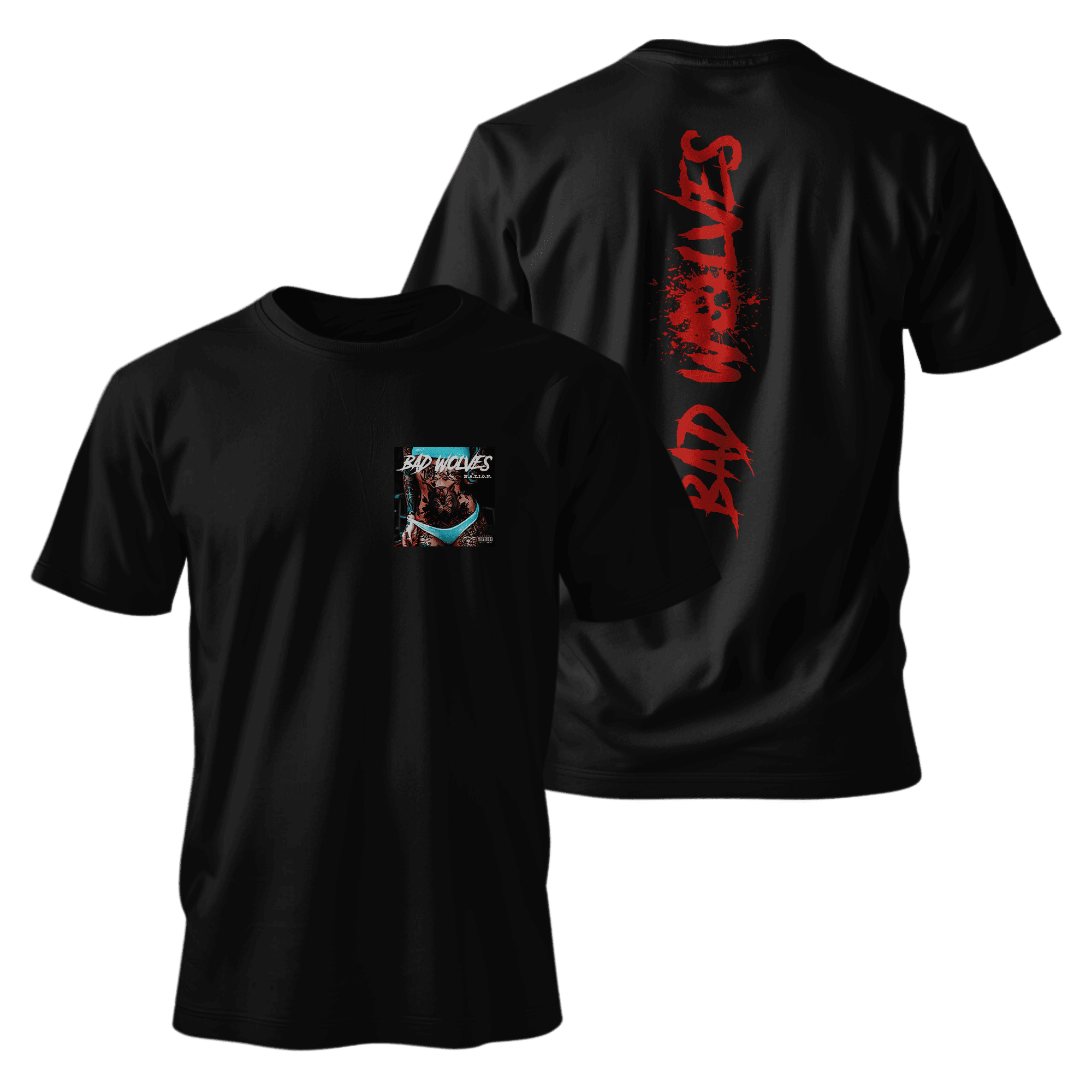 Camiseta Premium - Bad Wolves
