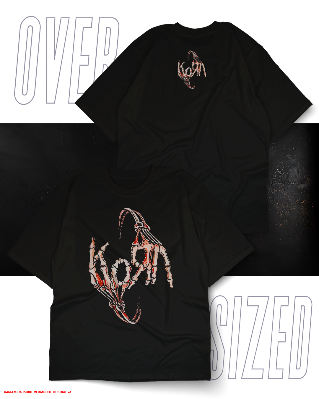 Oversized Unissex - Korn
