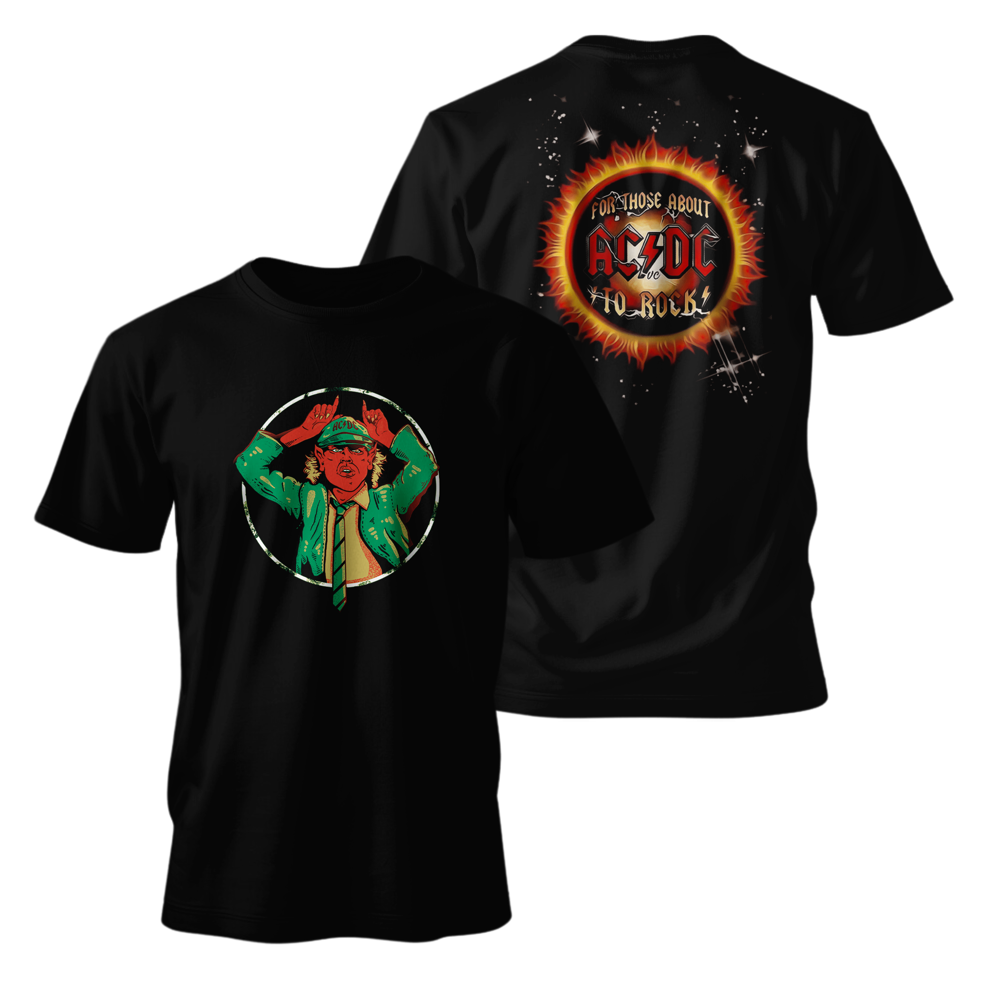 Camiseta Premium - AC DC