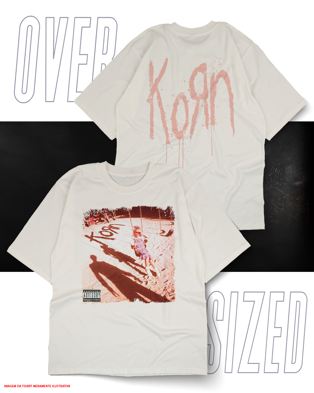 Oversized Unissex - Korn