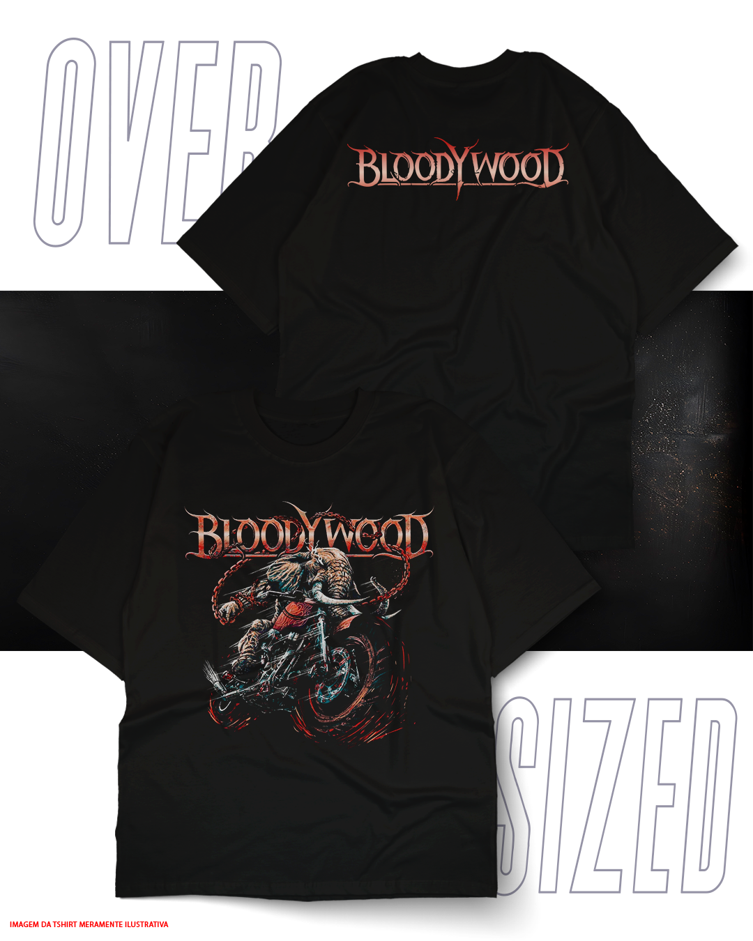 Oversized Unissex - Bloodywood